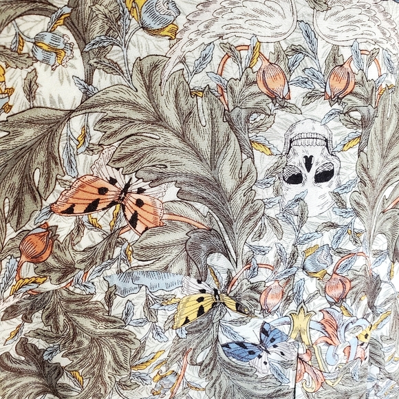 Zadig & Voltaire Diamante Blouse British Flowers size L - Picture 7 of 13